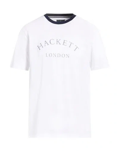 Hackett Heritage Man T-shirt White Size Xl Cotton