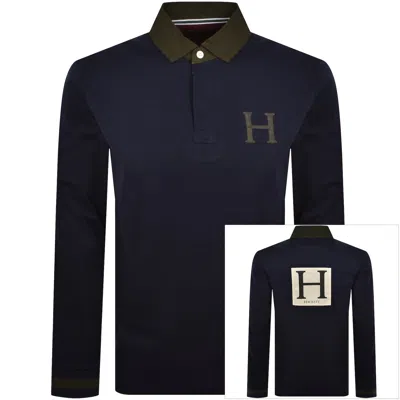 Hackett Heritage Multi Badge Polo Old Navy