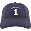 Hackett Heritage Number Cap Ink Blue