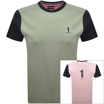 Hackett Heritage Number T Shirt Green