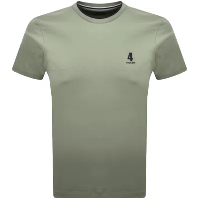 Hackett Heritage Number T Shirt Green