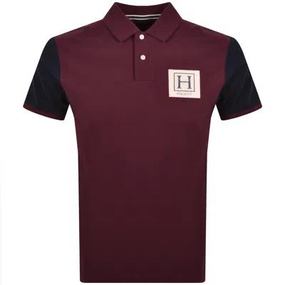 Hackett Heritage Polo T Shirt Red