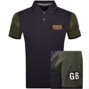 Hackett Heritage Rally Polo Navy In Blue
