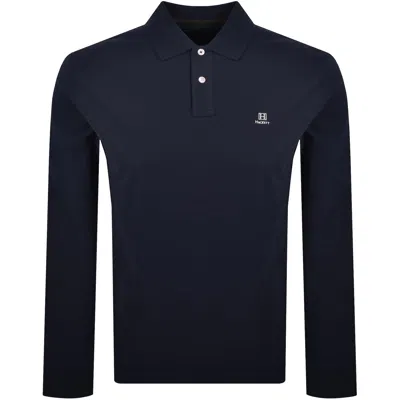 Hackett Heritage Small Logo Polo T Shirt Navy