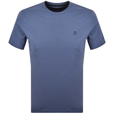 Hackett Heritage Small Logo T Shirt Blue