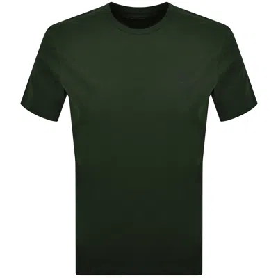 Hackett Heritage Small Logo T Shirt Green