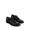 Hackett Jason Basic 9 Leather Derby Shoes In Black