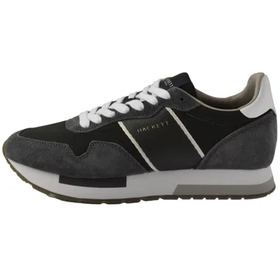 Hackett Keston Symbol Trainers Grey In Black