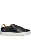 Hackett Leather Sneakers In Black