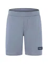 Hackett Logo Patch Shorts In Blue