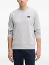 Hackett Half Zip Sweatshirt Grey In Gray