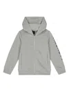Hackett Logo-print Hoodie In Grey