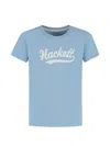 Hackett Logo T-shirt In Blue