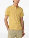 Hackett 로고 자수 피케 폴로 셔츠 In Yellow