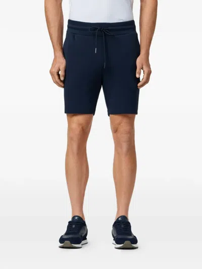 Hackett 로고 프린트 드로스트링 쇼츠 In Blue