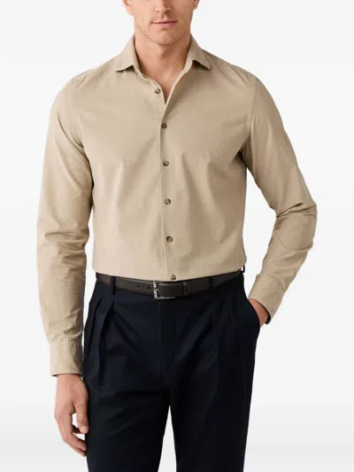 Hackett London Buttoned Shirt In Transparent