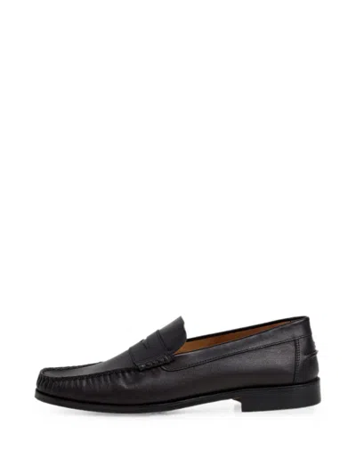 Hackett London Cobham Loafer In Animal Print