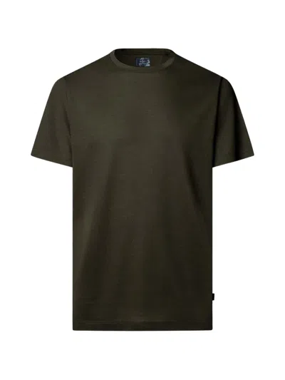 Hackett London Crew-neck T-shirt In Green