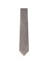Hackett London Dot-pattern Tie In Brown