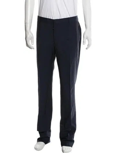 Pre-owned Hackett London Dress Pants In Blue