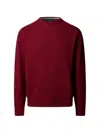 Hackett London Elbow-patch Sweater In Red
