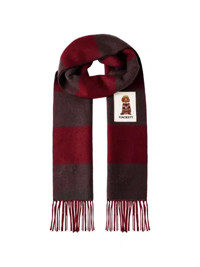 Hackett London Harry Striped Scarf In Multi