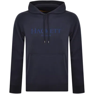 Hackett London Heritage Hoodie Navy