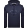 Hackett London Heritage Hoodie Navy In Blue