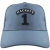 Hackett London Heritage Number Cap Blue In Blue