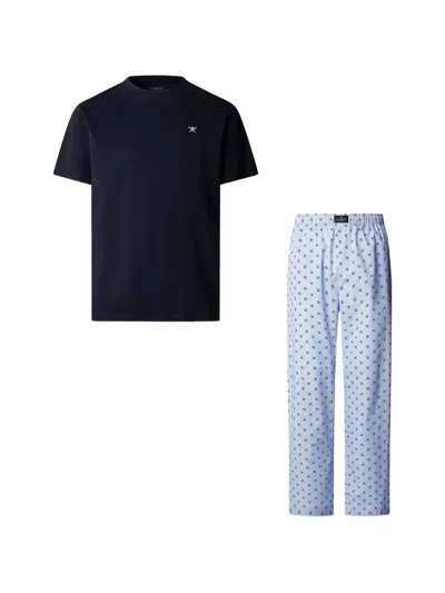 Hackett London 아이콘 프린트 코튼 언더웨어 세트 In Multi