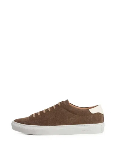 Hackett London Idol Suede Sneakers In Multi