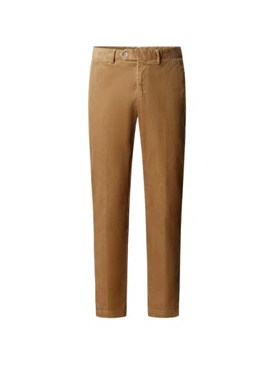 Hackett London Kensington Chino Aus Cord In Brown