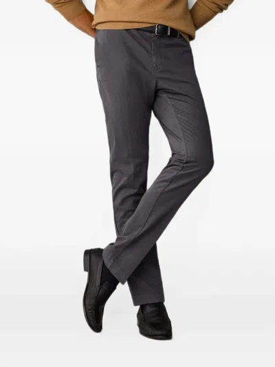 Hackett London Kensington Pressed-crease Chino Pants In Transparent