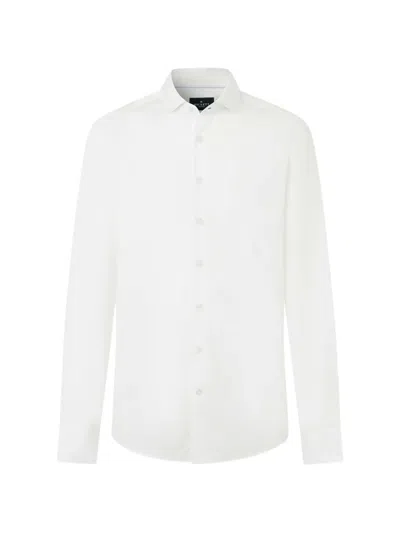 Hackett London Kent Hemd In White