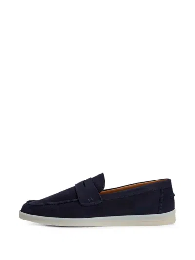 Hackett London Klassische Loafer In Blue