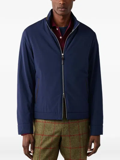 Hackett London Leichte Blousonjacke In Blue