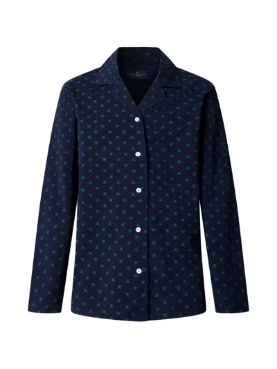 Hackett London Logo-print Pajamas In Black