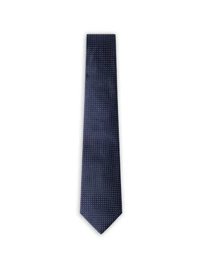 Hackett London Mini-dot Tie In Blue
