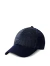 Hackett London Patchwork Cap In Blue