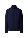 QUILTED-PANEL ZIP-UP SWEATSHIRT