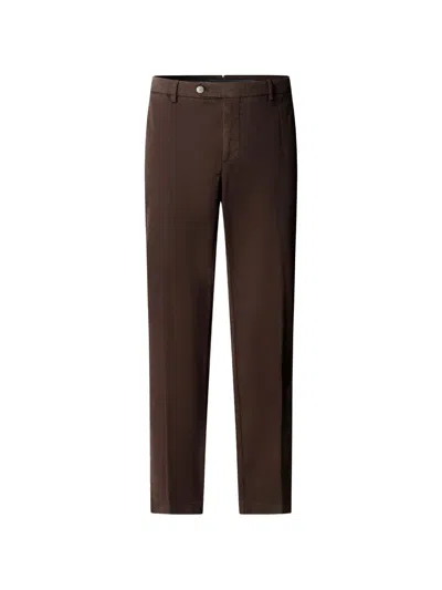 Hackett London Sanderson Chino Trousers In Burgundy