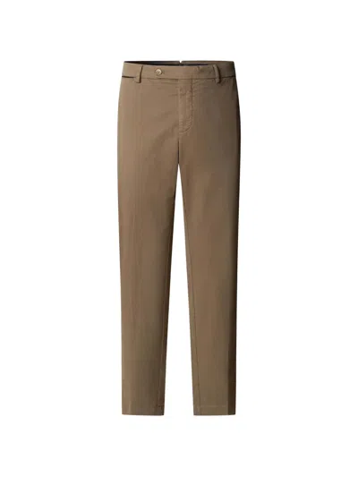 Hackett London Sanderson Tailored-fit Chino Trousers In Blue