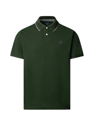 Hackett London Short-sleeve Polo Shirt In Green