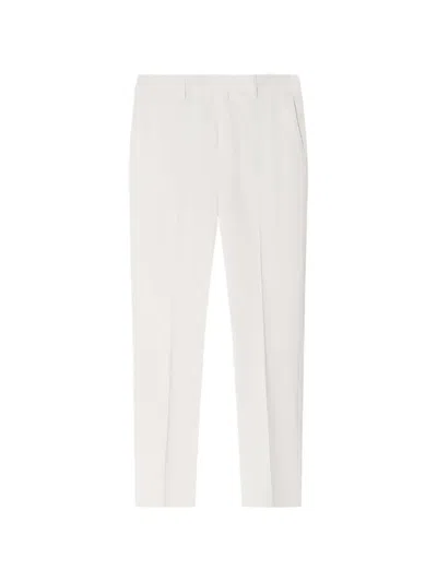 Hackett London 슬림 핏 우븐 팬츠 In White
