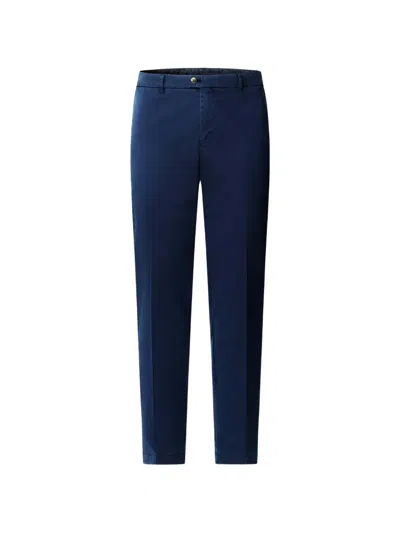 Hackett London Straight-leg Trousers In Blue