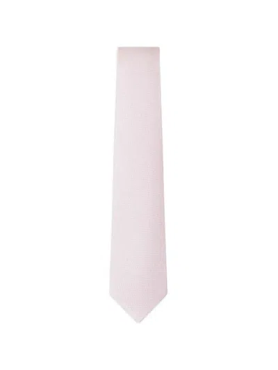 Hackett London Textured Tie In Pink