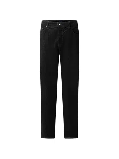 Hackett London Trinity Corduroy Trousers In Black