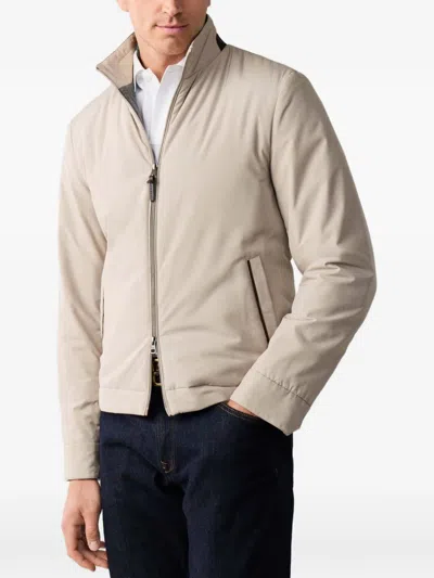 Hackett London Wasserabweisende Jacke In Neutral