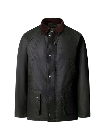 Hackett London Waxed Cotton-coated Jacket In Animal Print