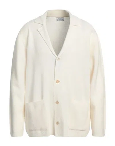 Hackett Man Blazer Ivory Size Xl Virgin Wool In White